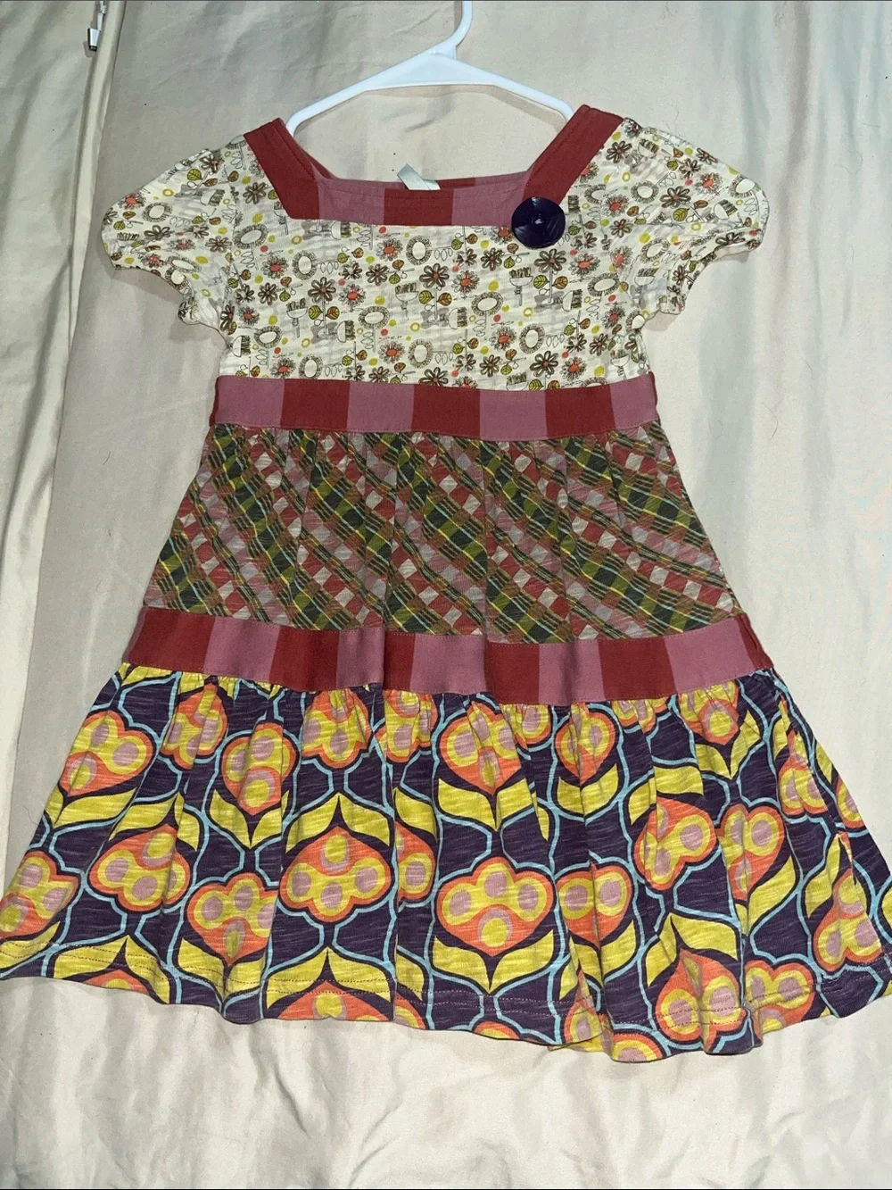 Matilda Jane YOU & ME Floral Patchwork Dress